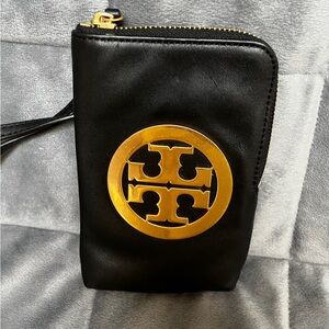 Tory Burch Black and Gold Crossbody Bag